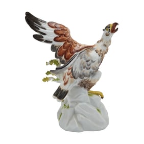 Meissen Porcelain Figure of An Eagle