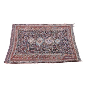 Antique Kurdish Qashqai Rug