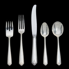 International Silver Co Sterling Silver Flatware Service