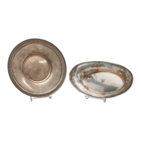 Two American Sterling Silver Table Articles