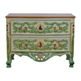 Venetian Lacca Povera Style Chest of Drawers