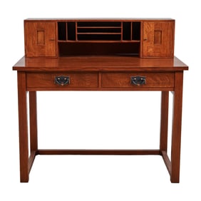 Stickley Arts and Crafts Style Oak Writing Desk
