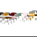 Five Verner Panton for Verpan Series 430 Upholstered Chairs