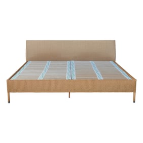 Samina Wicker Headboard with Boxspring