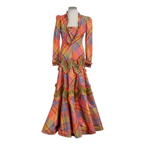 Michelle Vollbracht Attributed Couture Ball Gown