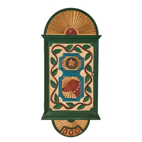 Steven Huneck Wall Mounted Dog Shrine Cabinet