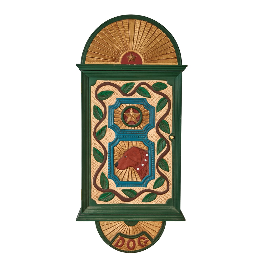 Steven Huneck Wall Mounted Dog Shrine Cabinet (1 of 4)