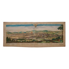 Jean Bousseau Florence La Belle Capitalle, View of Florence, 1646