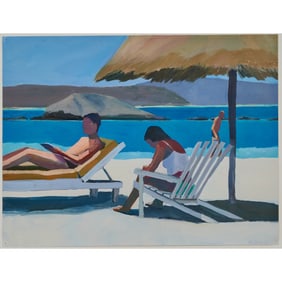 Ken Durkin, Villa Del Sol, Acyclic on Canvas