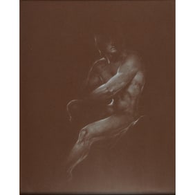 Alexander Canedo, Seated Nude, Drawing