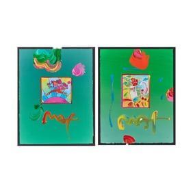 Peter Max, Two Mixed Medias