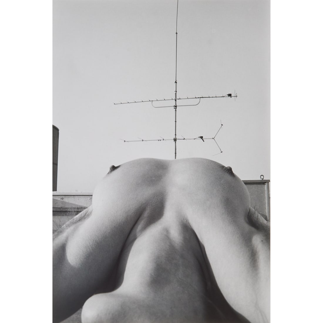 Lucien Clergue, Nude, Photograph: Lucien Clergue (French, 1934-2014), Nude, New York, 1975, printed in 1982 by Lucien Clergue,gelatin silver print, [approximate dimensions - sheet: 22 1/2; H x 15 7/8; W], artist proof and signed in in