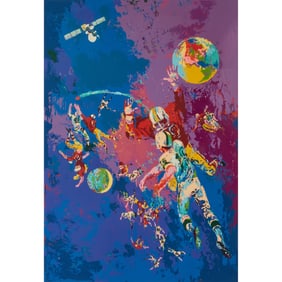 LeRoy Neiman, Satellite Football, Serigraph