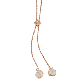 Victorian Pools of Light, Seed Pearl, Gold-Filled Sautoir