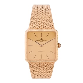 Baume & Mercier 14k Yellow Gold Wristwatch