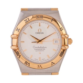 Omega Constellation Stainless Steel, 18k Yellow Gold Wristwatch