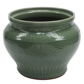 Chinese Celadon Porcelain Planter