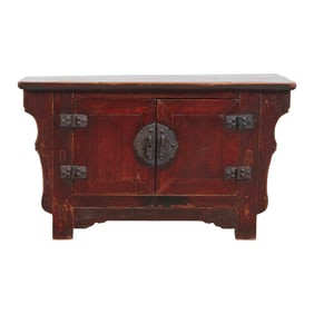 Two Chinese Carved Petit Altar Tables