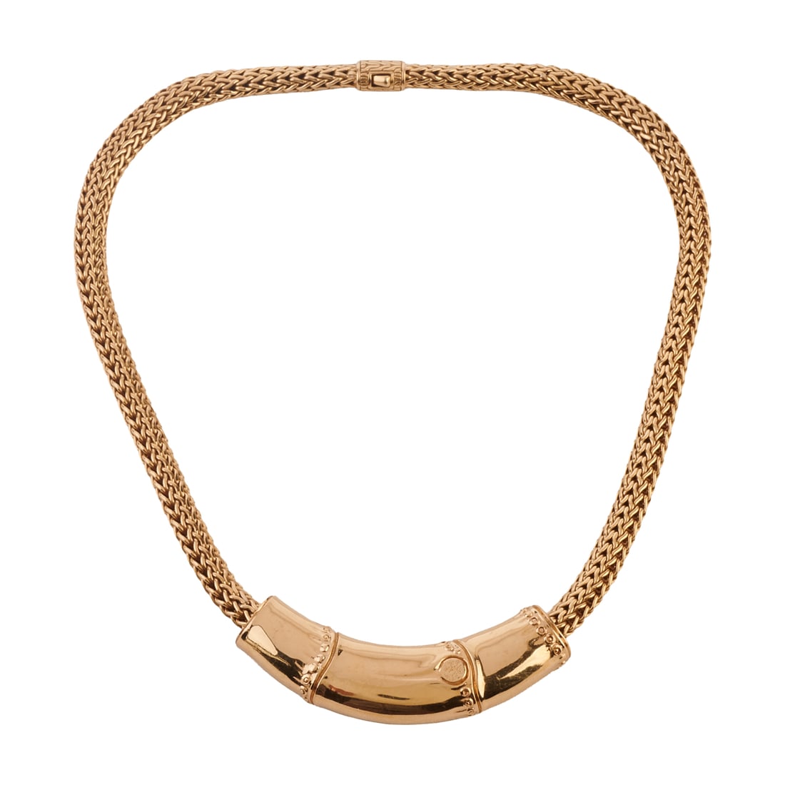 John Hardy 18k Yellow Gold Icon Necklace with Removable Slide Pendant (1 of 4)