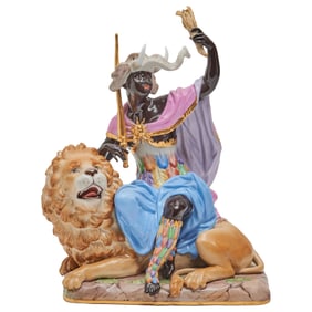 Meissen Porcelain Figure Emblematic of Africa