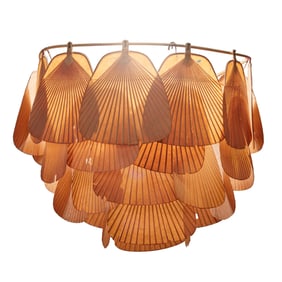 Ingo Maurer San-Ju Uchiwa Series Pendant Chandelier