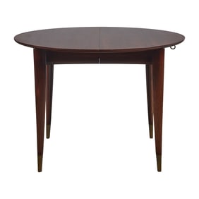 Gio Ponti Rosewood Dining Table with Leaves