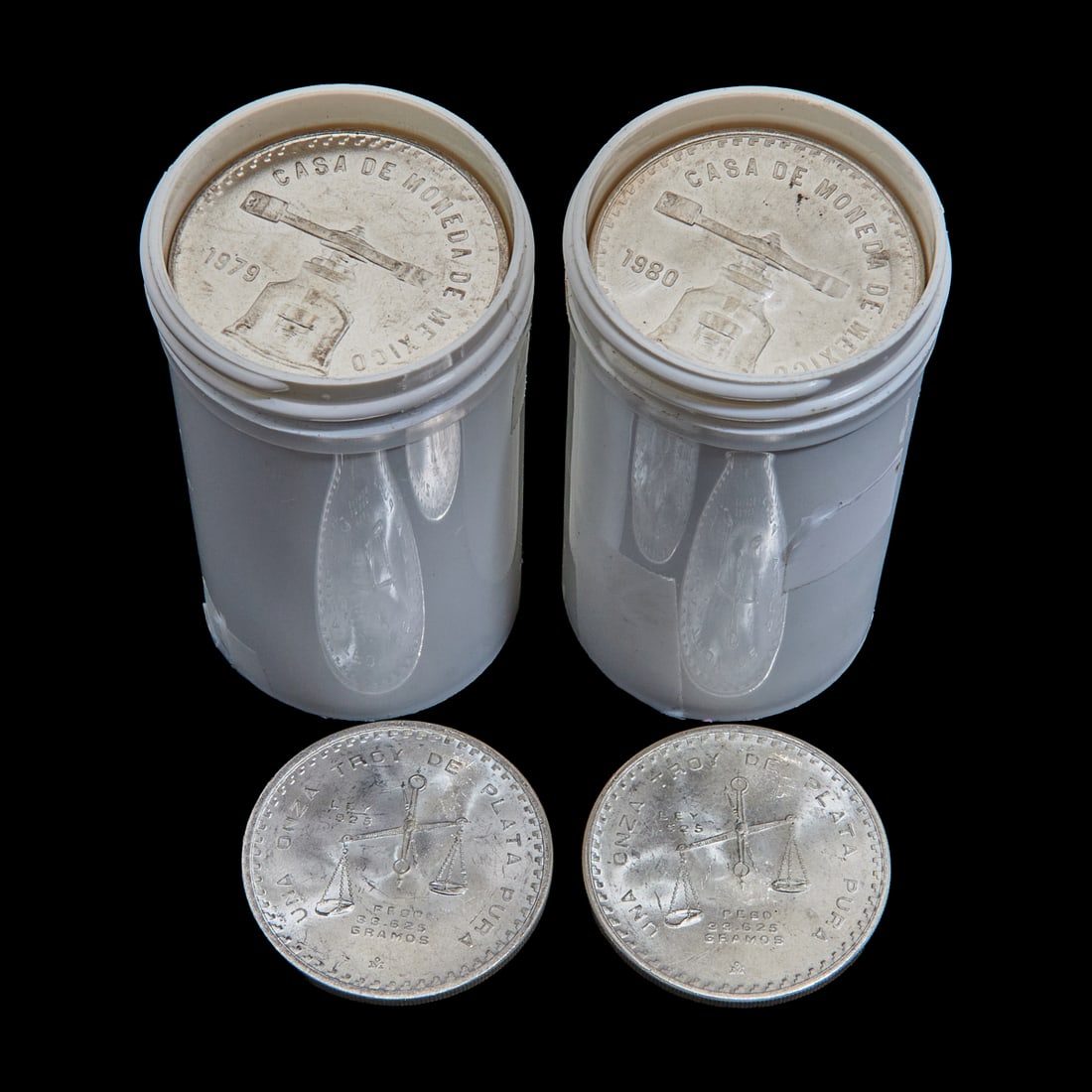 Mexico 1979, 1980 Silver One Onza (40) (1 of 3)