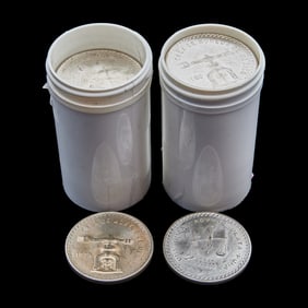 Mexico 1979, 1980 Silver One Onza (40)