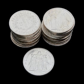 France 1965-70 Silver 10 Francs (20)