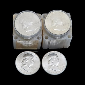 US 1963 Franklin Half Dollars (40)