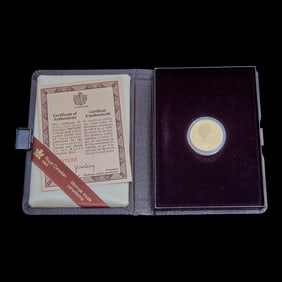 Canada 1986 $100.00 Gold Proof Coin 14K Half Ounce