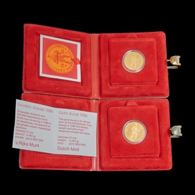 1986 Netherlands Gold Ducat (2)