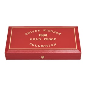 1986 United Kingdom Gold Proof Three Coin Set