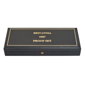 Britannia 1987 Gold Proof Four Coin Set