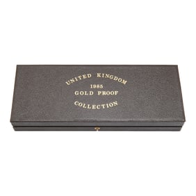 United Kingdom 1985 Gold Proof Four Coin Set