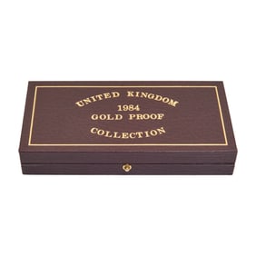 United Kingdom 1984 Gold Proof Three Coin Set