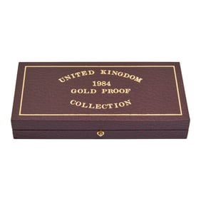United Kingdom 1984 Gold Proof Three Coin Set