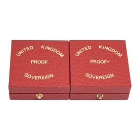 United Kingdom 1984 Gold Proof Sovereign (2)