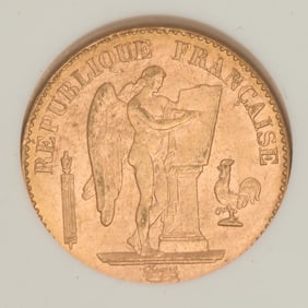 France 1897 20 Francs Gold Coin