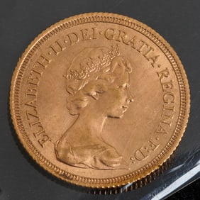 United Kingdom 1859 and 1978 Gold Sovereigns