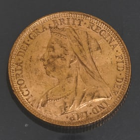 United Kingdom 1896 Gold Sovereign