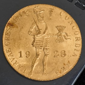 Dutch 1927 and 1928 Gold Ducats