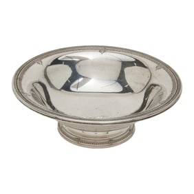 Dominick and Haff for Black Starr and Frost Sterling Silver Footed Bowl