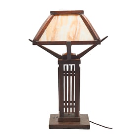 Mission Style Table Lamp