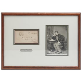 Framed Charles Sumner, Envelope