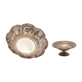 Two Sterling Silver Bowls