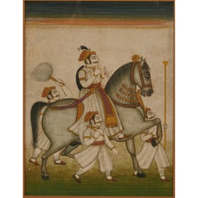 Framed Indian Miniature Painting