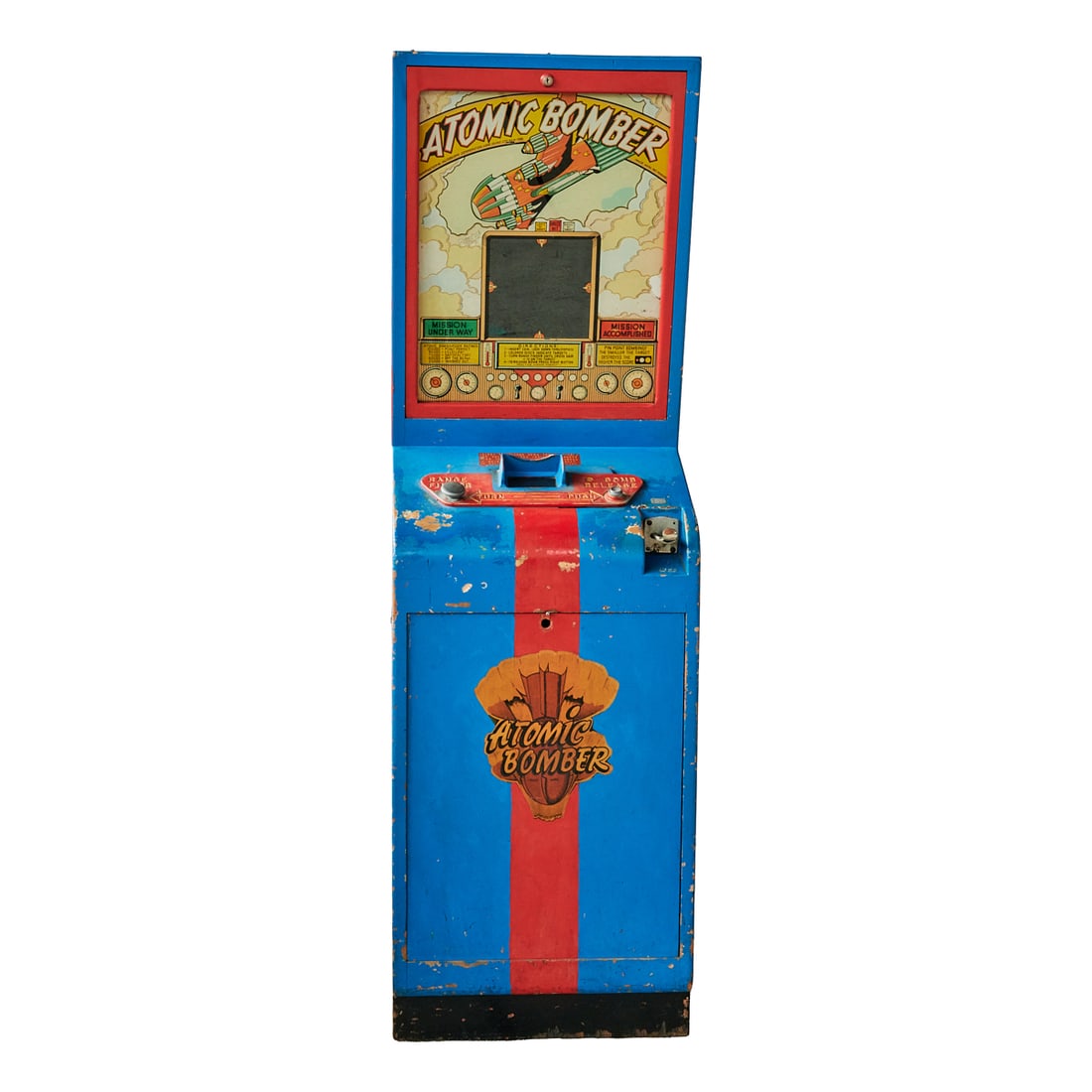 International Mutoscope 5 Cent Atomic Bomber Arcade Game (1 of 3)