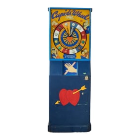 Active Amusement Company Cupids Wheel Coin Op Arcade Game