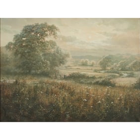 David Dipnall, British Countryside, Oil on Canvas